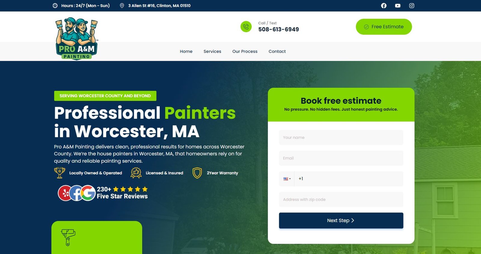 Pro A&M Painting LLC - Painting in Worcester