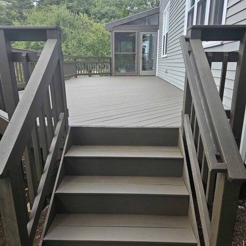 Deck & Fence Painting 3 Behr DeckOver Paint Review